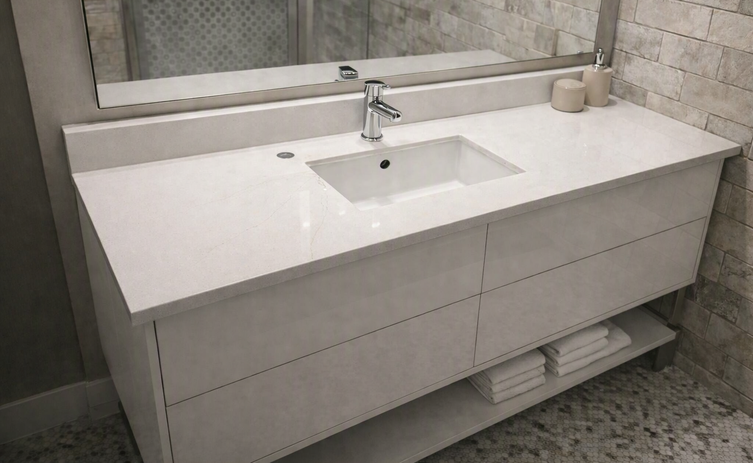 Bathroom countertop