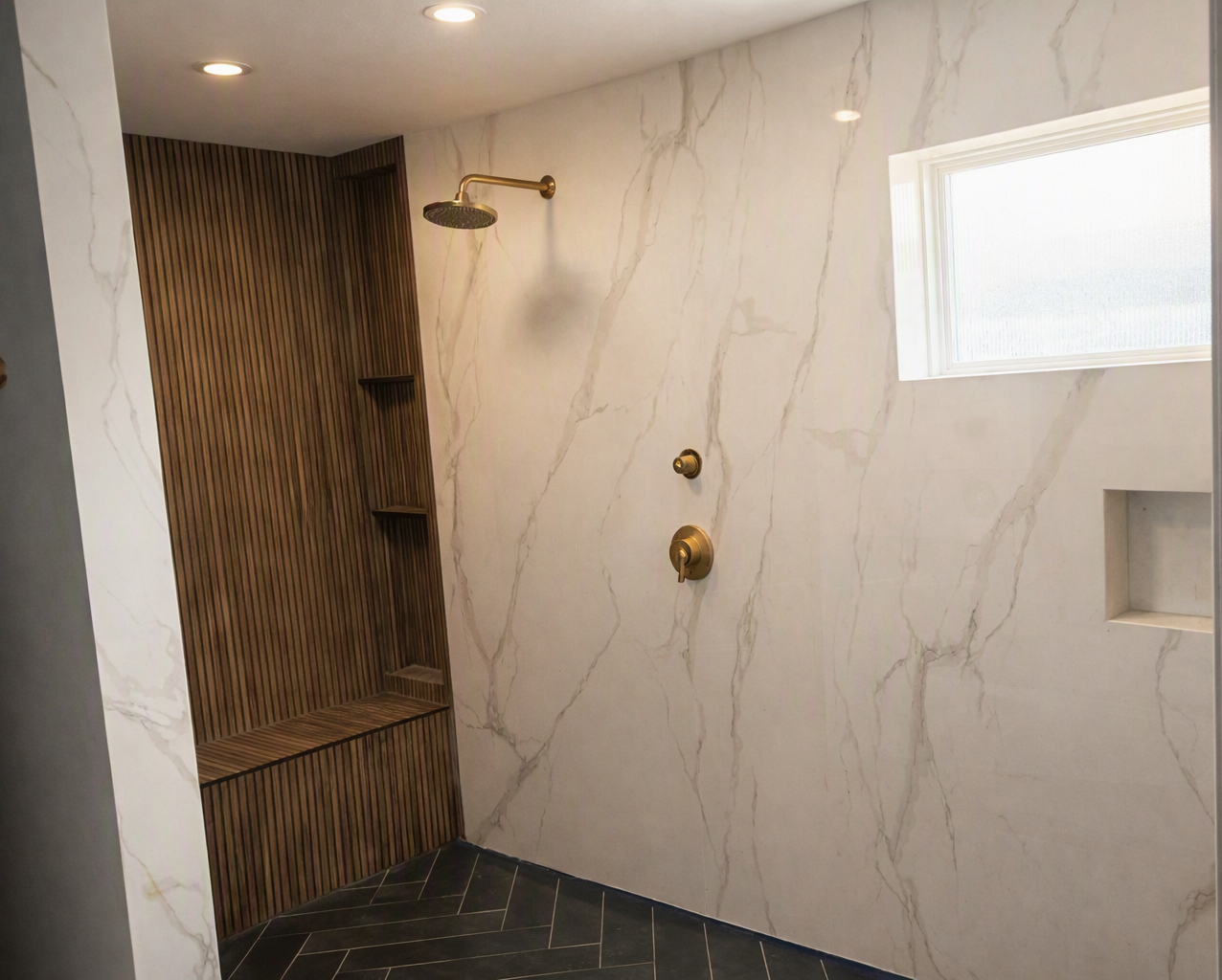 Quartz, Vertical Cladding.